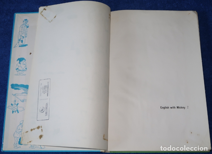 Libros de segunda mano: English with Mickey - Ediciones SM (1967) - Foto 3