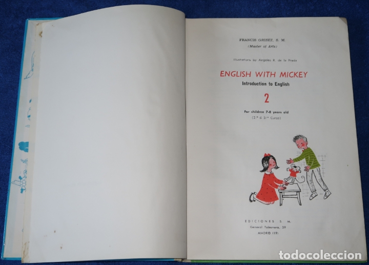 Libros de segunda mano: English with Mickey - Ediciones SM (1967) - Foto 4