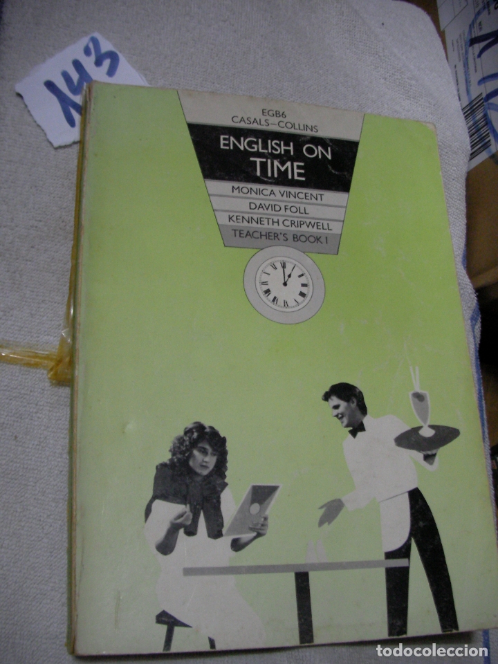 Libros de segunda mano: ANTIGUO LIBRO DE TEXTO - INGLES - ENGLISH ON TIME 6&ordm; - Foto 1