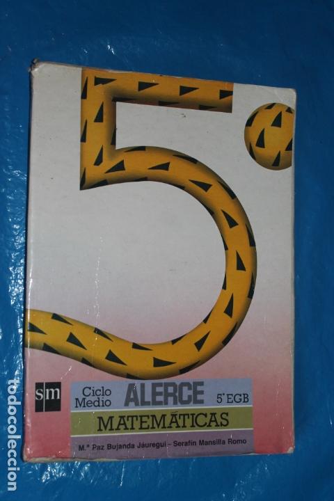 Libros de segunda mano: MATEMATICAS,5&ordm; EGB, CICLO MEDIO, SM 1989 - Foto 1