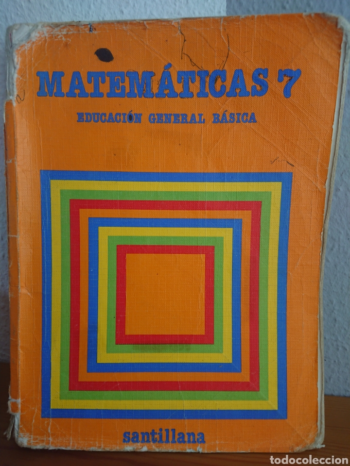 Libros de segunda mano: Matem&aacute;ticas 7 Santillana, 1983 - Foto 1