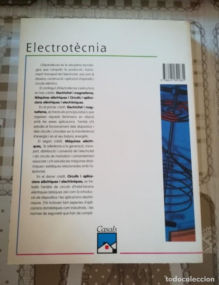 Libros de segunda mano: Electrot&egrave;cnia - Batxillerat - V.V.A.A. - en catal&agrave; - Foto 2