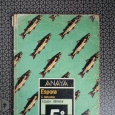 Libros de segunda mano: LIBRO DE TEXTO ESPORA CIENCIAS NATURALES 5 EGB 1988. Lote 170425524
