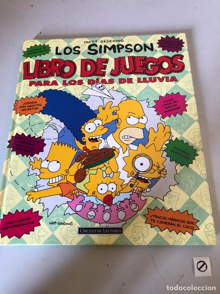 Libros de segunda mano: LOS SIMPSON LIBRO DE JUEGOS - Foto 1