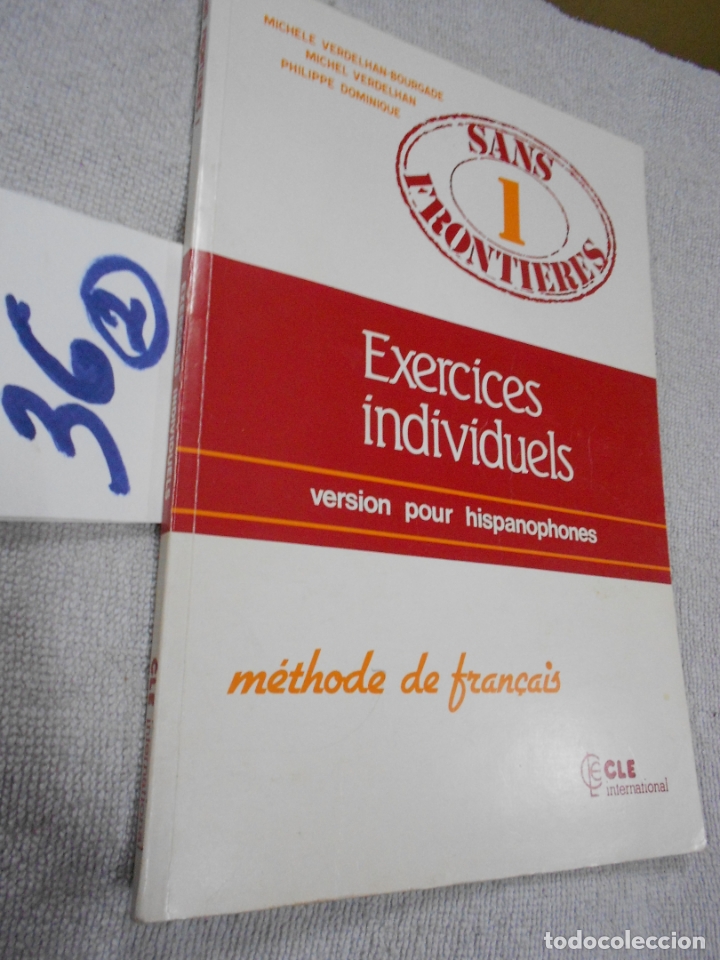 Libros de segunda mano: ANTIGUO LIBRO DE TEXTO - FRANCES - Foto 1