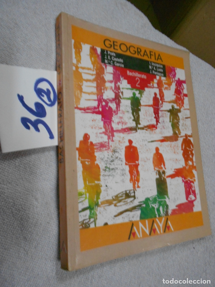 Libros de segunda mano: ANTIGUO LIBRO DE TEXTO - GEOGRAFIA 2&ordm; BACHILLERATO - Foto 1