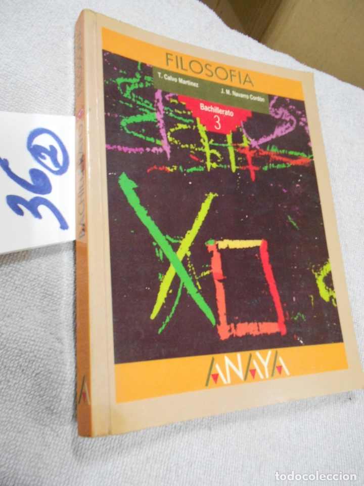 Libros de segunda mano: ANTIGUO LIBRO DE TEXTO - FILOSOFIA 3&ordm; BACHILLERATO - Foto 1