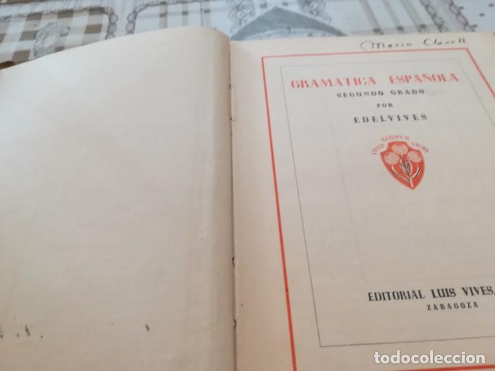 Libros de segunda mano: Gram&aacute;tica. Segundo grado - 1949 - Foto 9