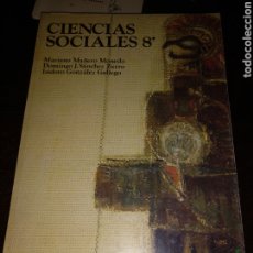Libros de segunda mano: CIENCIAS SOCIALES ANAYA 8 EGB 1977 SIN USO. Lote 251825135