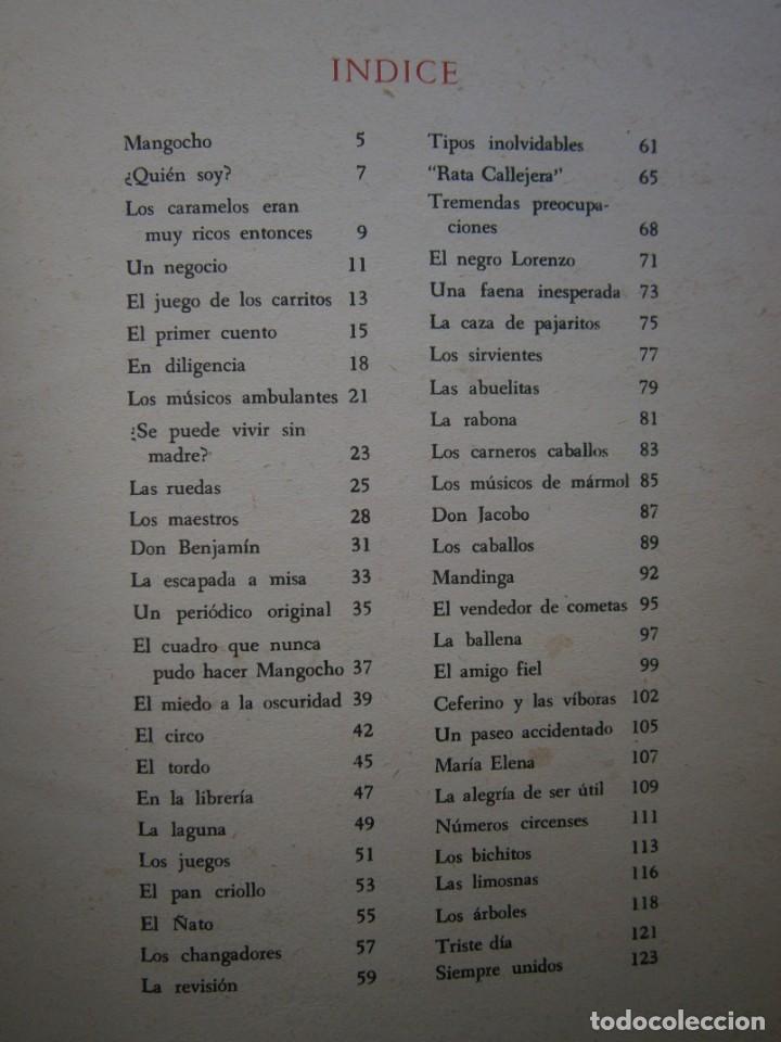 Libros de segunda mano: Mangocho Constancio Vigil Atlantida 1957 EC - Foto 17