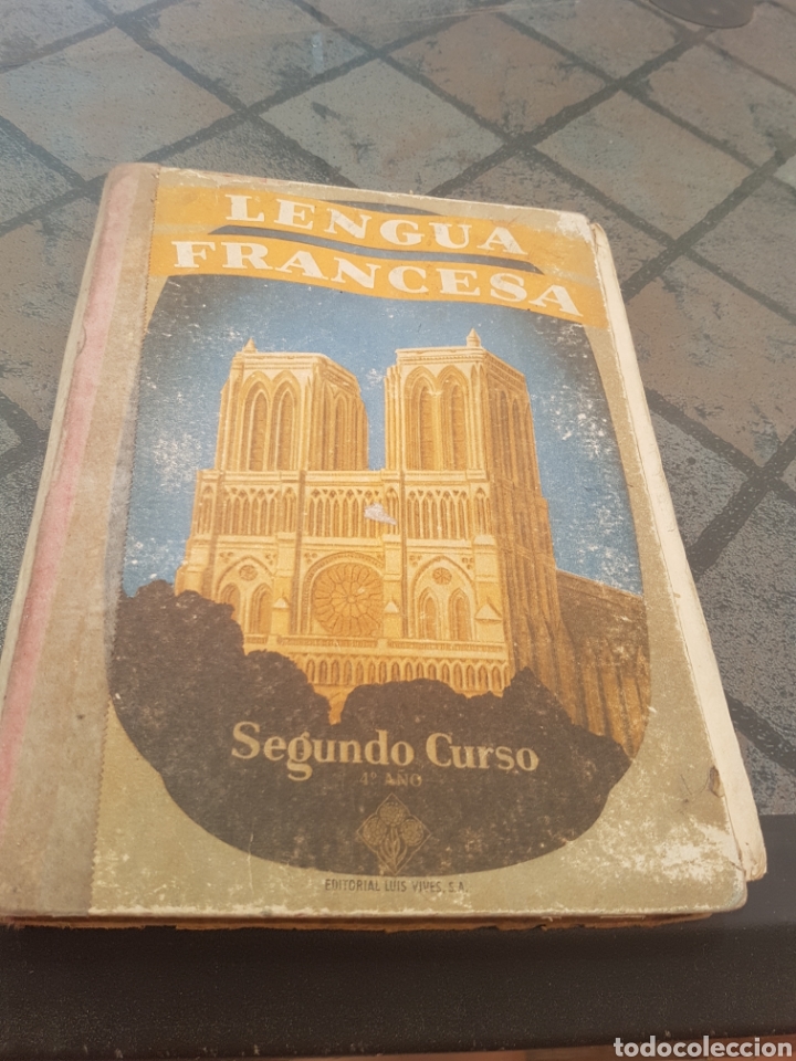 Libros de segunda mano: Lengua francesa segundo curso Luis Vives - Foto 1