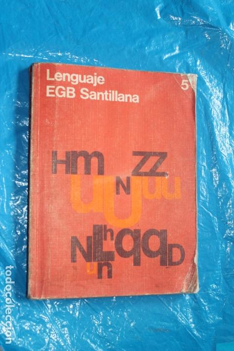 Libros de segunda mano: LENGUAJE 5&ordm; EGB, SANTILLANA 1978 - Foto 1