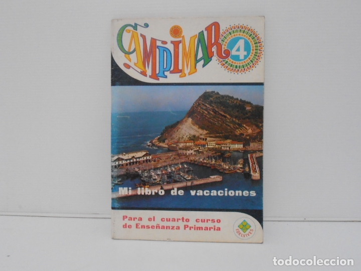 Libros de segunda mano: LIBRO DE TEXTO, CAMPIMAR 4, MI LIBRO DE VACACIONES, EDELVIVES - Foto 1