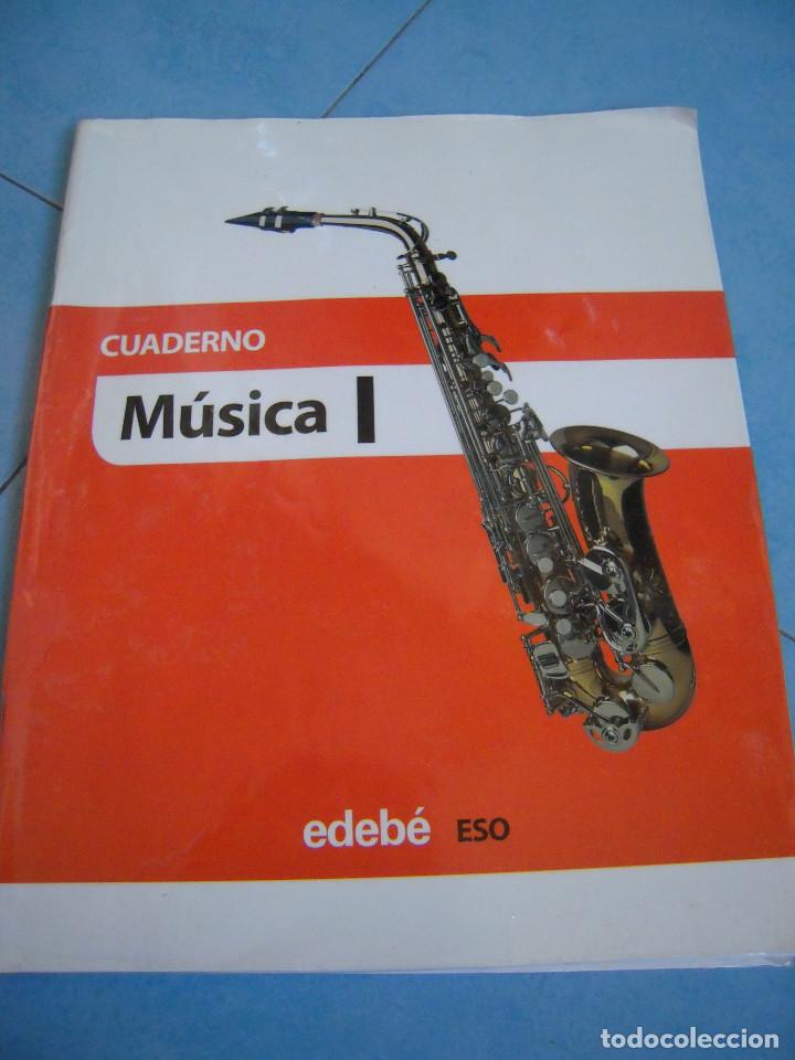 Libros de segunda mano: Cuaderno de M&uacute;sica 1&ordm; ESO Edeb&eacute; - Foto 1
