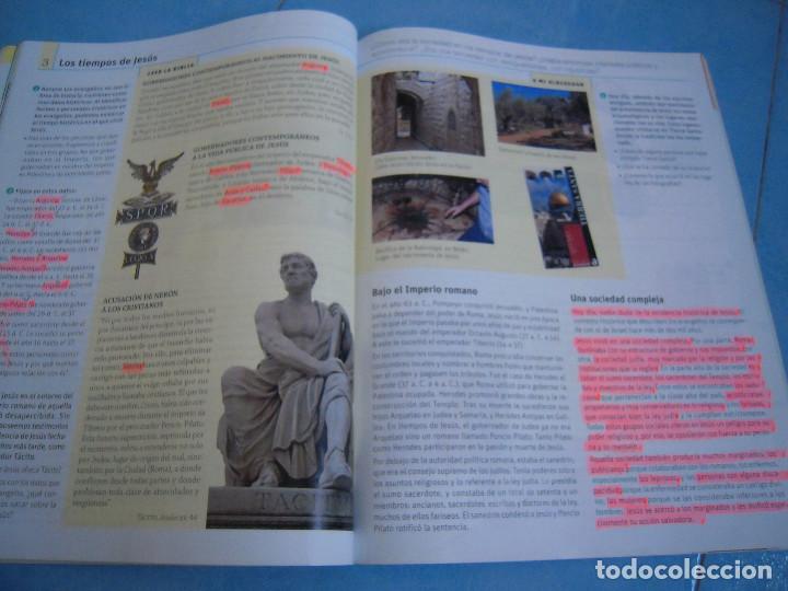 Libros de segunda mano: Religi&oacute;n Cat&oacute;lica 1&ordm; ESO SM Proyecto &Aacute;gora - Foto 4