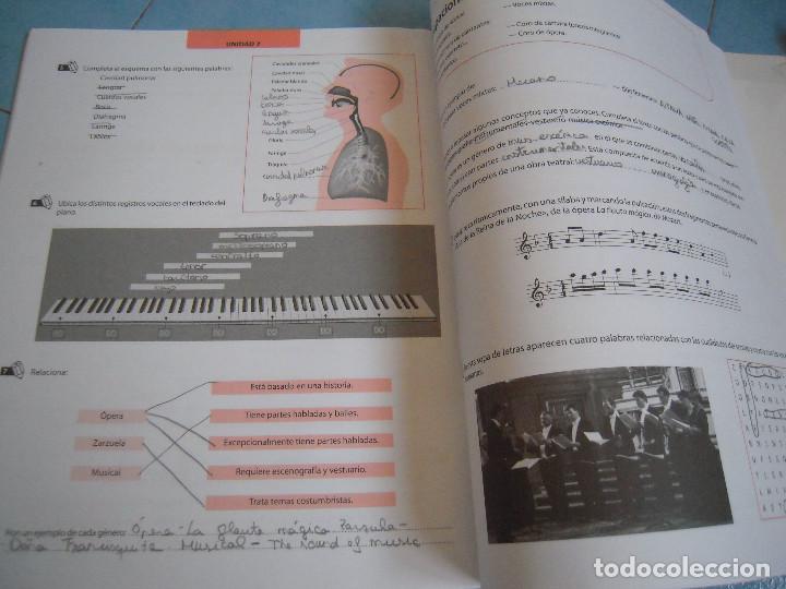 Libros de segunda mano: Cuaderno de M&uacute;sica 1&ordm; ESO Edeb&eacute; - Foto 4