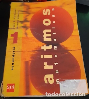 Libros de segunda mano: ARITMOS MATEM&Aacute;TICAS, 1 SECUNDARIA, ED. S.M., DE 1996 - Foto 1