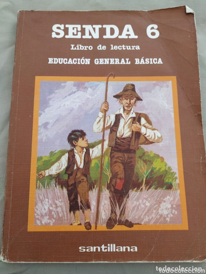 Libros de segunda mano: Libro de texto SENDA 6. LIBRO DE LECTURA EGB. Santillana - Foto 1