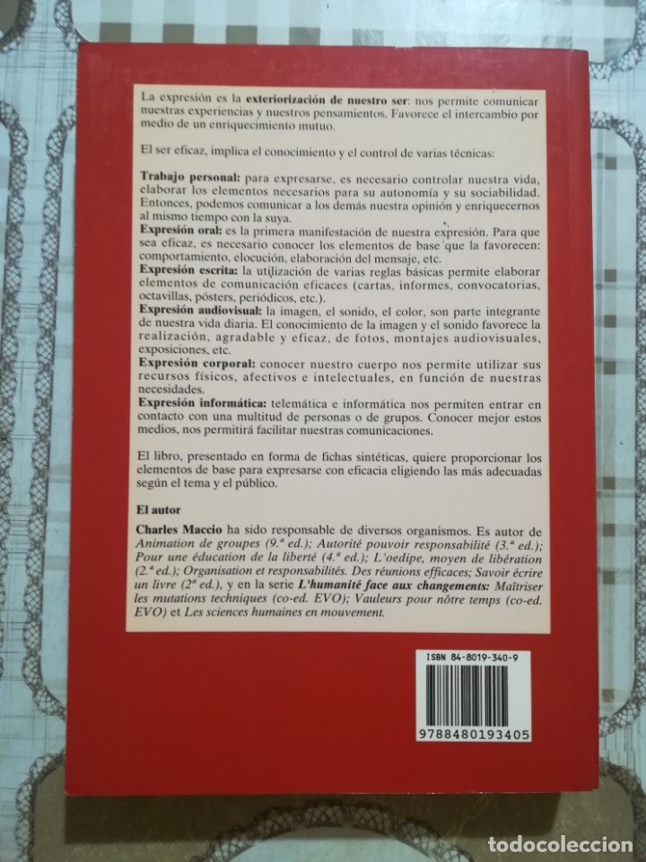 Libros de segunda mano: Pr&aacute;ctica de la expresi&oacute;n - Charles Maccio - Foto 2