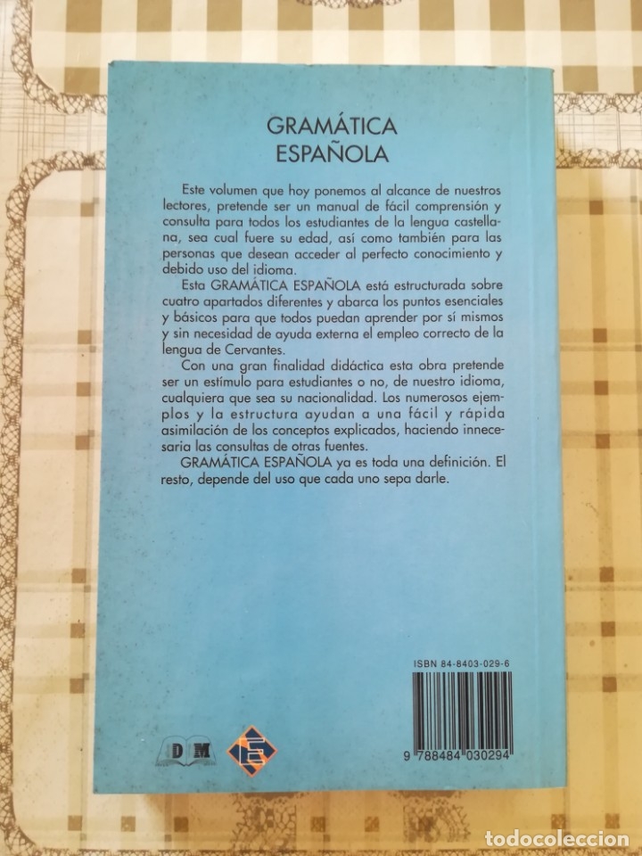 Libros de segunda mano: Gram&aacute;tica espa&ntilde;ola - M&ordf; Jos&eacute; Llorens Camp - Foto 2