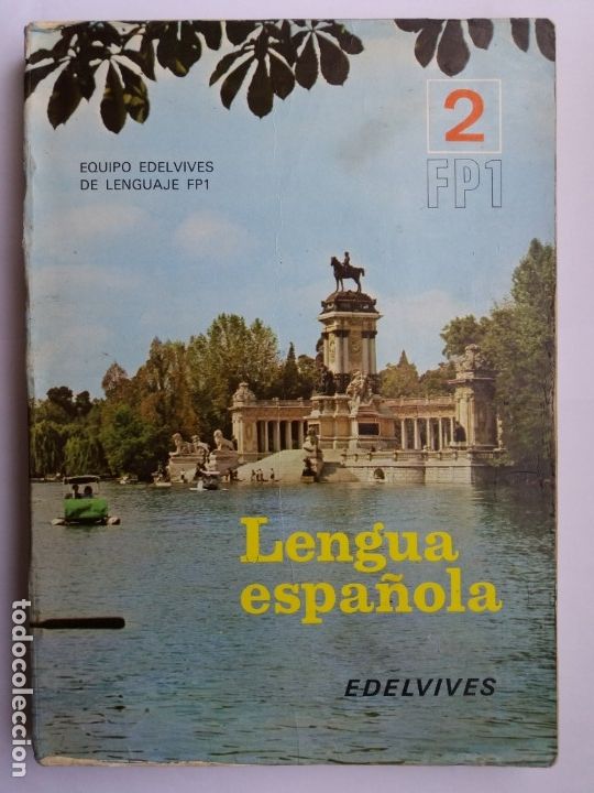 Libros de segunda mano: LENGUA ESPA&Ntilde;OLA FP1-2. EDELVIVES. 1977 - Foto 1