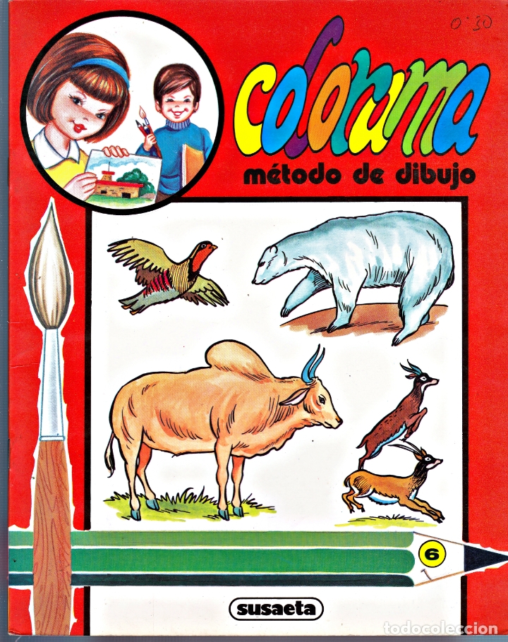 Libros de segunda mano: colorama metodo de dibujo-susaeta