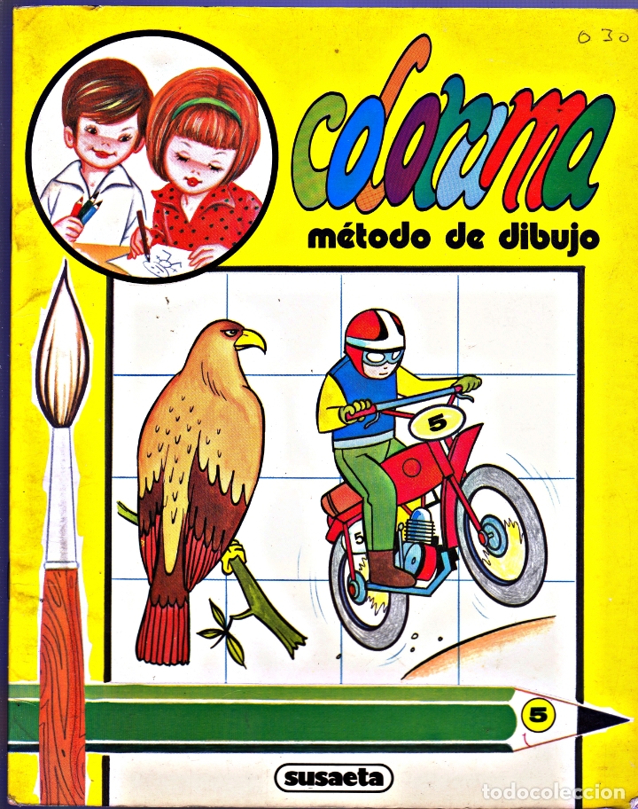 Libros de segunda mano: Colorama metodo de dibujo n&ordm; 5 susaeta