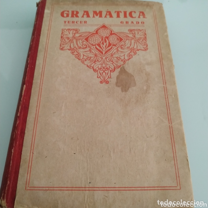 Libros de segunda mano: Gram&aacute;tica tercer grado Luis Vives a&ntilde;o 1940 - Foto 1