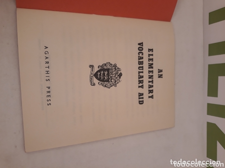 Libros de segunda mano: An elementary vocabulary aid. Agarthis press. 1964. - Foto 2