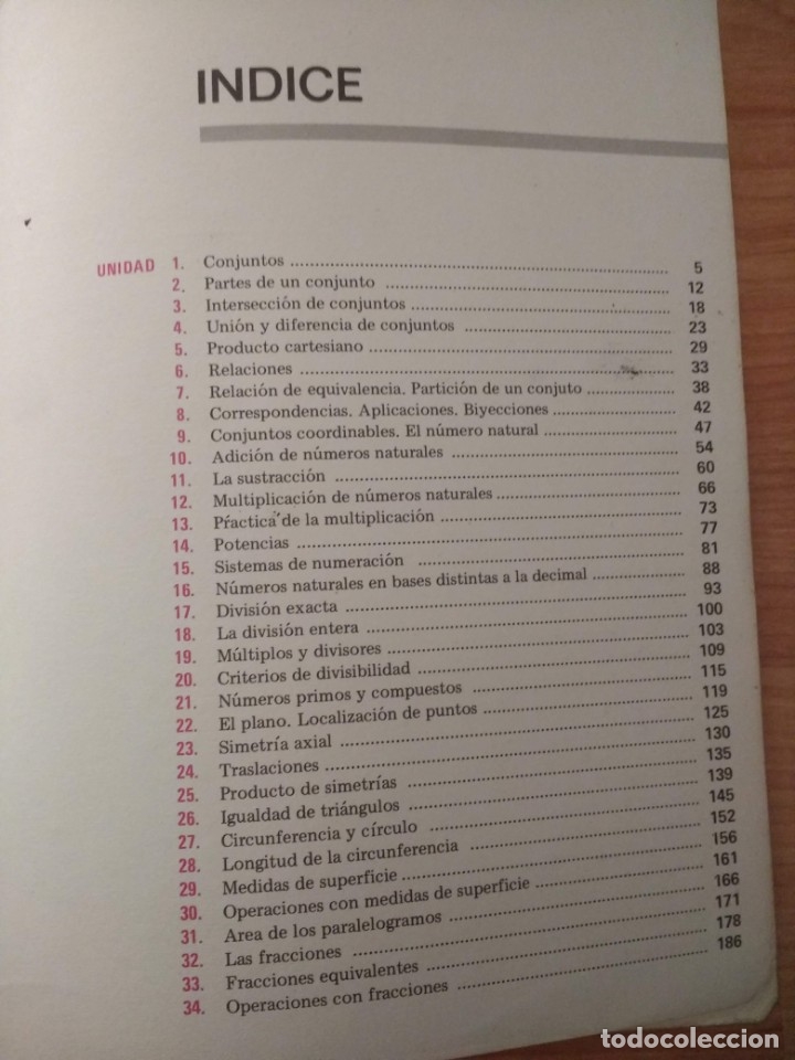 Libros de segunda mano: LIBRO DE TEXTO &laquo;MATEM&Aacute;TICAS&raquo; 5&ordm; E.G.B. - Foto 2
