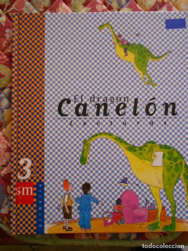Libros de segunda mano: ANTIGUO LIBRO DE TEXTO - LECTURAS - EL DRAGON CANELON 3&ordm; - Foto 1