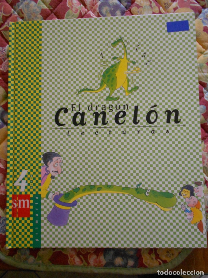 Libros de segunda mano: ANTIGUO LIBRO DE TEXTO - LECTURAS - EL DRAGON CANELON 4&ordm; - Foto 1