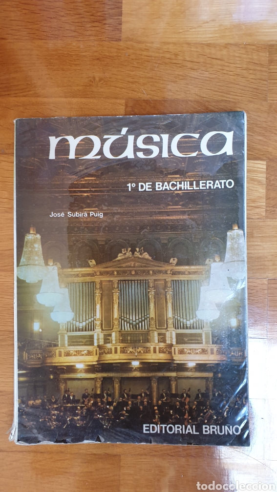 Libros de segunda mano: M&uacute;sica 1&deg; de bachillerato Editorial Bru&ntilde;o - Foto 1