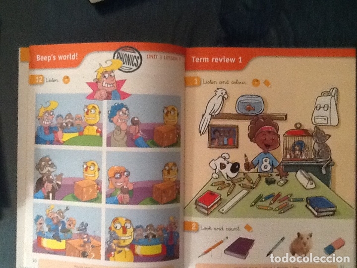 Libros de segunda mano: NEW BEEP STUDENTS BOOK CUSTOMIZED EDITION PRIMARY RICHMOND 2015. NUEVO!!!!!! - Foto 4
