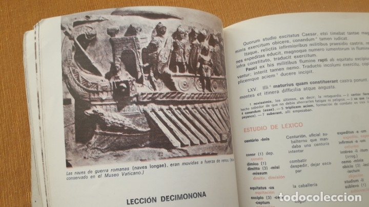 Libros de segunda mano: LAT&Iacute;N, 4&ordm; CURSO DE BACHILLERATO, Teide 1971 - Foto 9