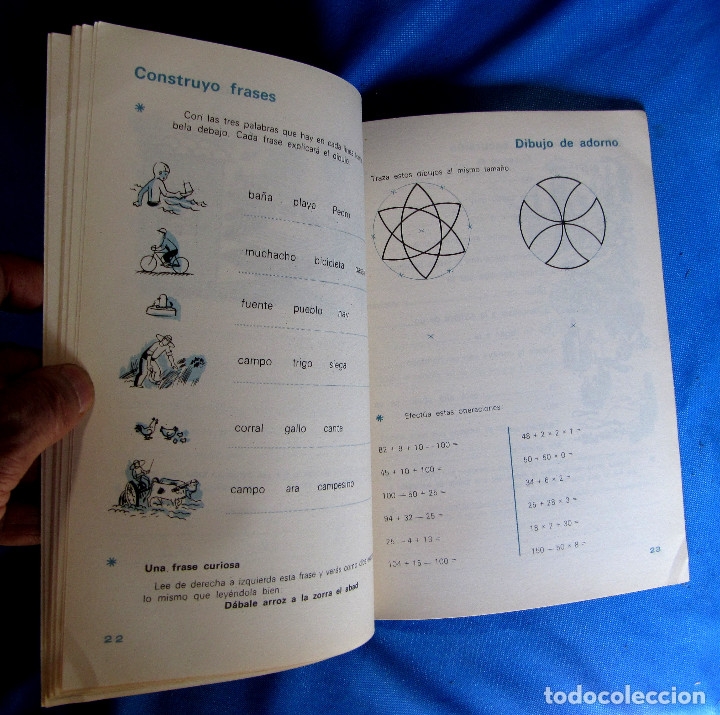 Libros de segunda mano: CUADERNO DE PR&Aacute;CTICAS Y EJERCICIOS DE VACACIONES. 3 PRIMARIA. EDITORIAL TEIDE, 1970. - Foto 4