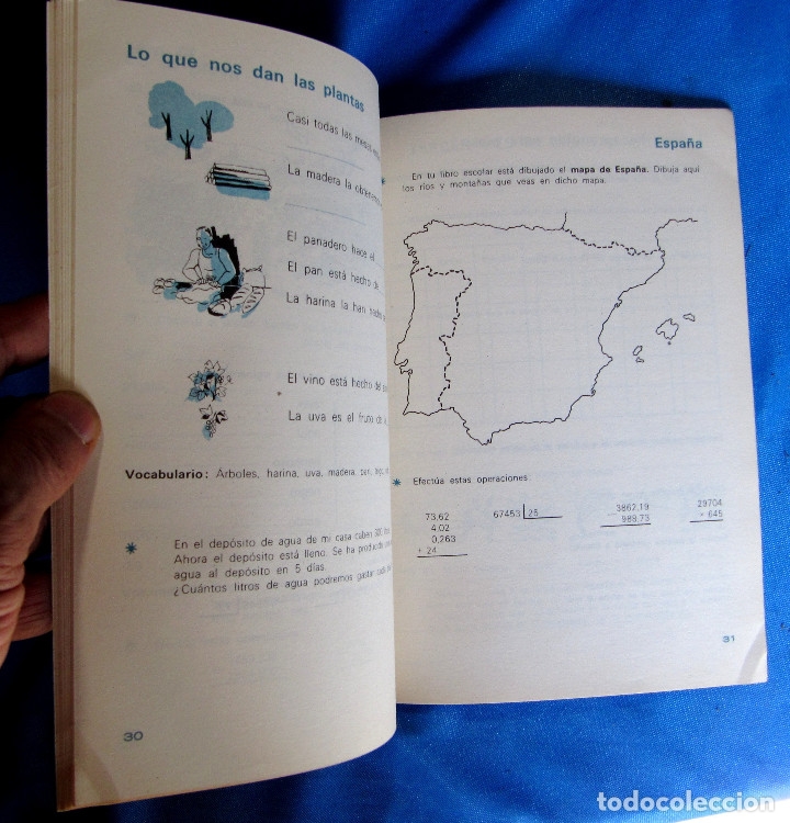 Libros de segunda mano: CUADERNO DE PR&Aacute;CTICAS Y EJERCICIOS DE VACACIONES. 3 PRIMARIA. EDITORIAL TEIDE, 1970. - Foto 5