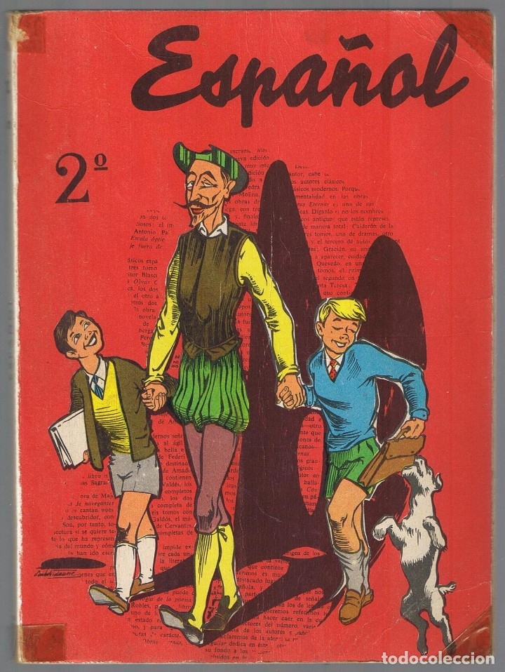 Libros de segunda mano: Libro de texto Espa&ntilde;ol 2&ordf; curso de Bachillerato Ediciones SM. 1961 - Foto 1