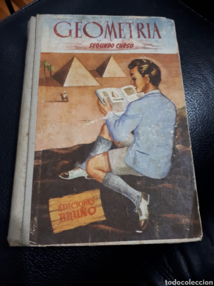 Libros de segunda mano: Geometria segundo curso Bru&ntilde;o a&ntilde;o 1955 - Foto 1
