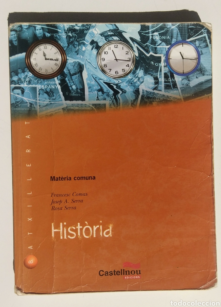 Libros de segunda mano: Libro Hist&ograve;ria. Mat&egrave;ria comuna. Batxillerat. - Foto 1
