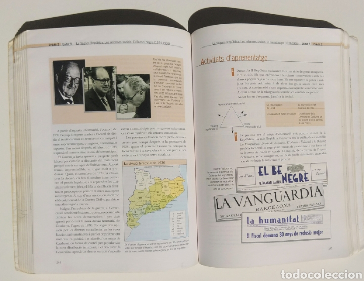 Libros de segunda mano: Libro Hist&ograve;ria. Mat&egrave;ria comuna. Batxillerat. - Foto 2