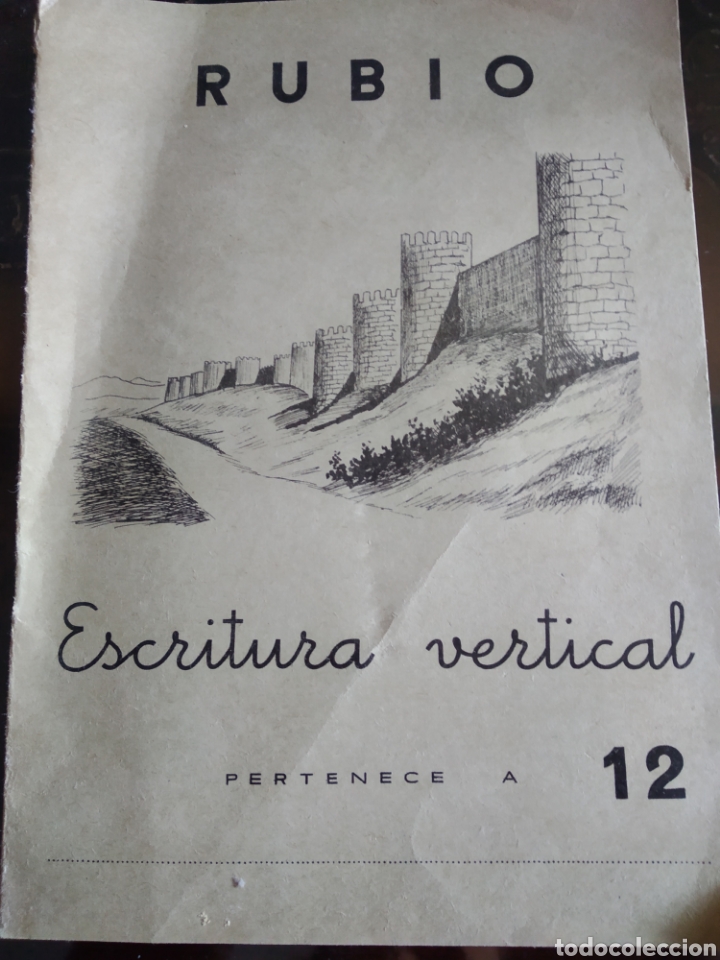 Libros de segunda mano: RUBIO. Escritura vertical 12. A&ntilde;o1962 - Foto 1