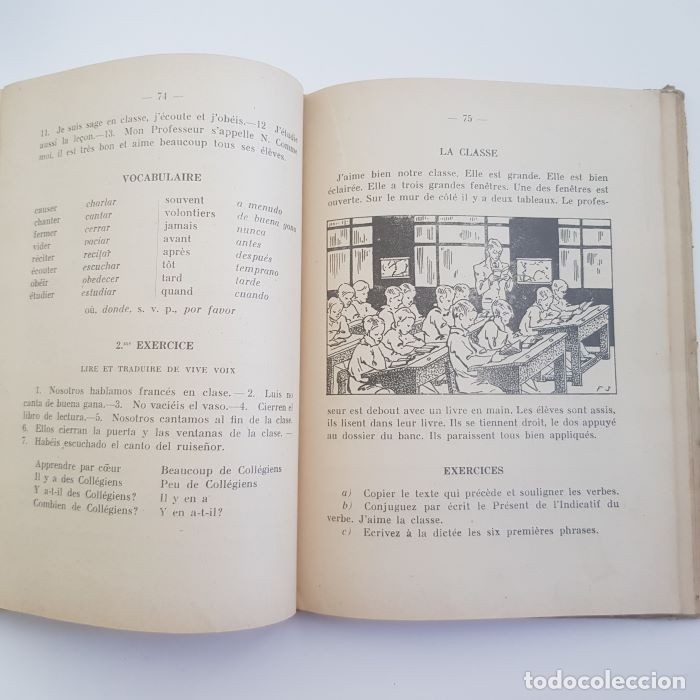 Libros de segunda mano: M&Eacute;THODE DE FRAN&Ccedil;AIS, S.M., 4&ordf; CUARTA EDICI&Oacute;N, 1943, LEER DESCRIPCI&Oacute;N - Foto 3
