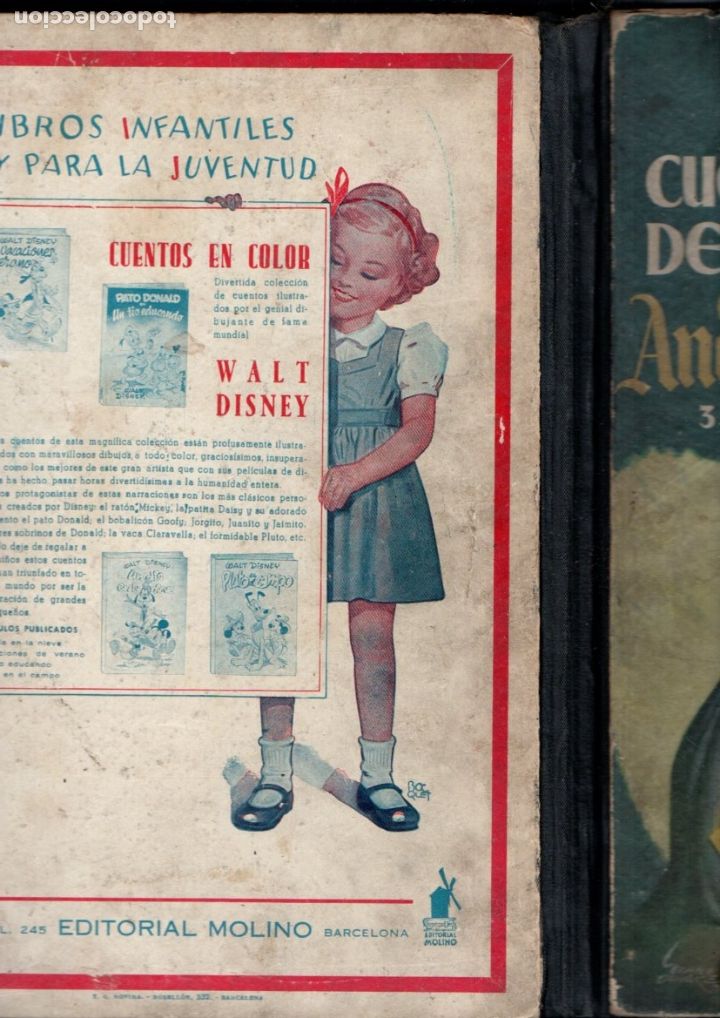 Libros de segunda mano: CUENTOS DE HADAS DE ANDERSEN 3&ordf; SERIE (MOLINO, 1955) PRIMERA EDICI&Oacute;N - Foto 2
