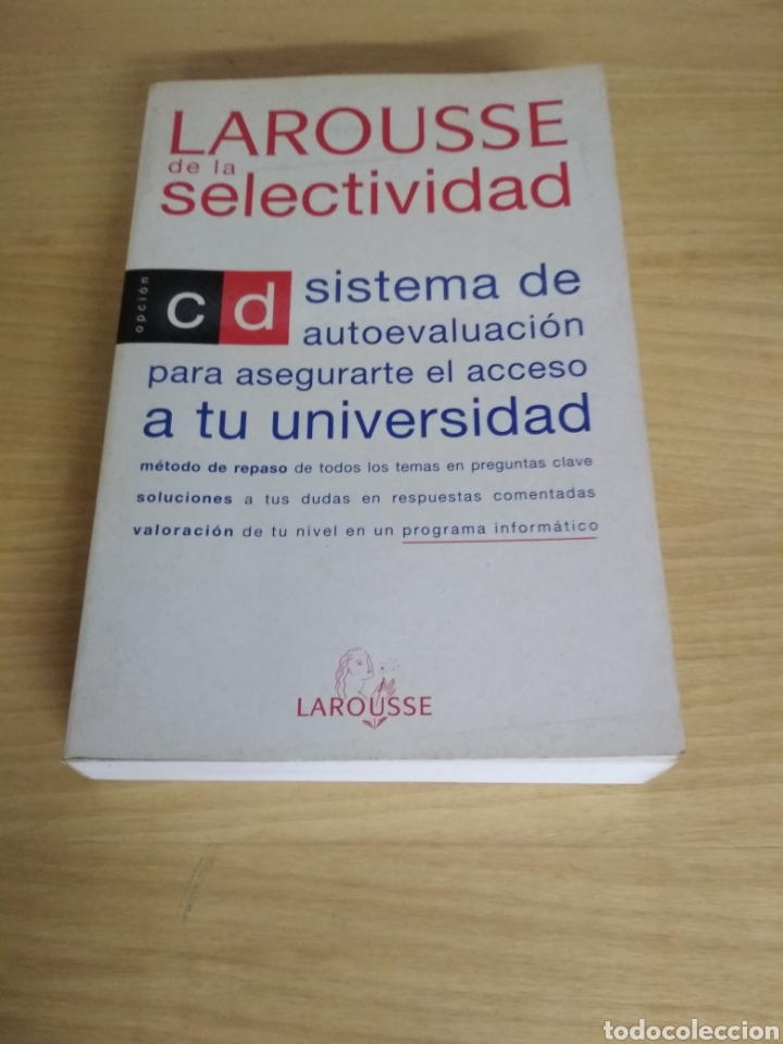 Libros de segunda mano: LAROUSSE DE LA SELECTIVIDAD OPCI&Oacute;N C/D 1994 - Foto 1