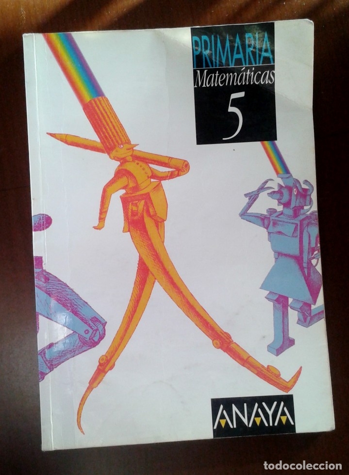 Libros de segunda mano: MATEM&Aacute;TICAS PRIMARIA 5 EGB ANAYA 1994 - Foto 1