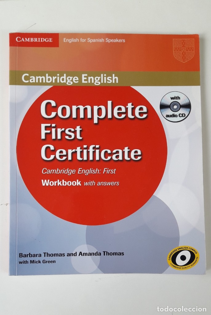 Libros de segunda mano: CAMBRIDGE ENGLISH. COMPLETE FIRST CERTIFICATE WITH CD-ROM (2 TOMOS) - Foto 3