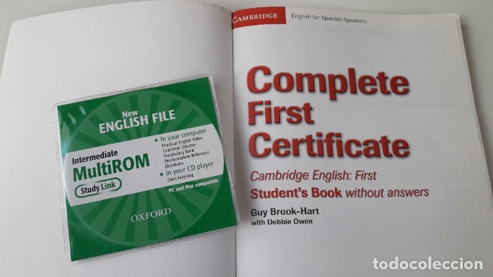 Libros de segunda mano: CAMBRIDGE ENGLISH. COMPLETE FIRST CERTIFICATE WITH CD-ROM (2 TOMOS) - Foto 4