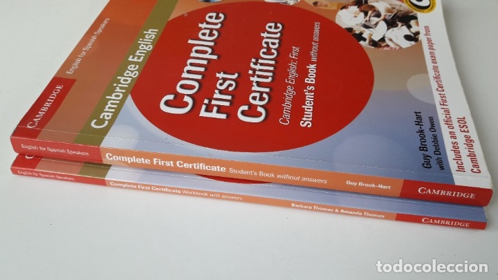 Libros de segunda mano: CAMBRIDGE ENGLISH. COMPLETE FIRST CERTIFICATE WITH CD-ROM (2 TOMOS) - Foto 10