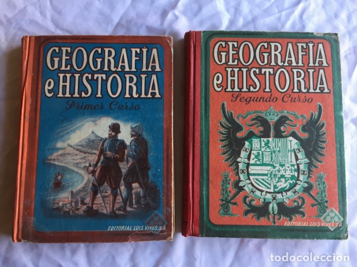 Libros de segunda mano: GEOGRAF&Iacute;A E HISTORIA PRIMER Y SEGUNDO CURSO LUIS VIVES - Foto 1